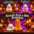 Crochet Naughty Peek-a-Boo Pumpkin | Halloween Edition