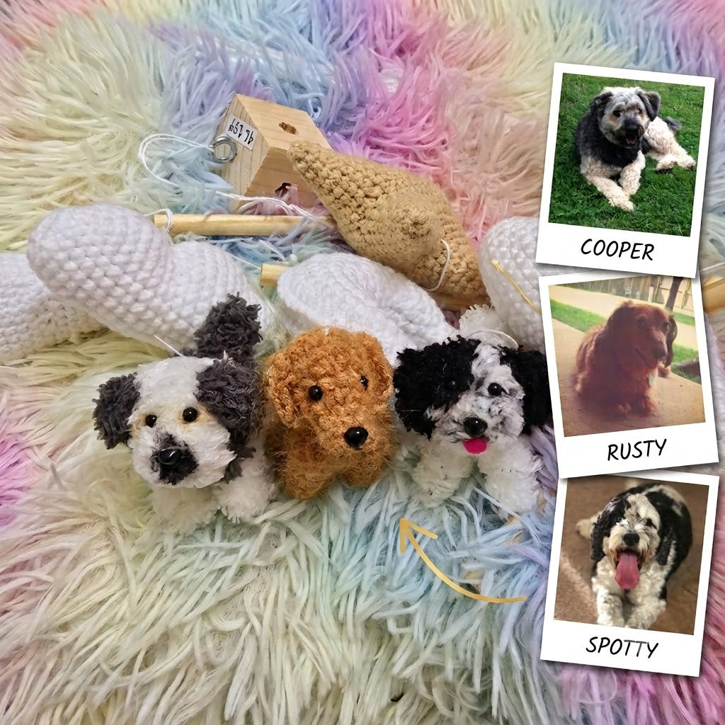 Pet Cloud | Personalized Crochet Pet Baby Mobile