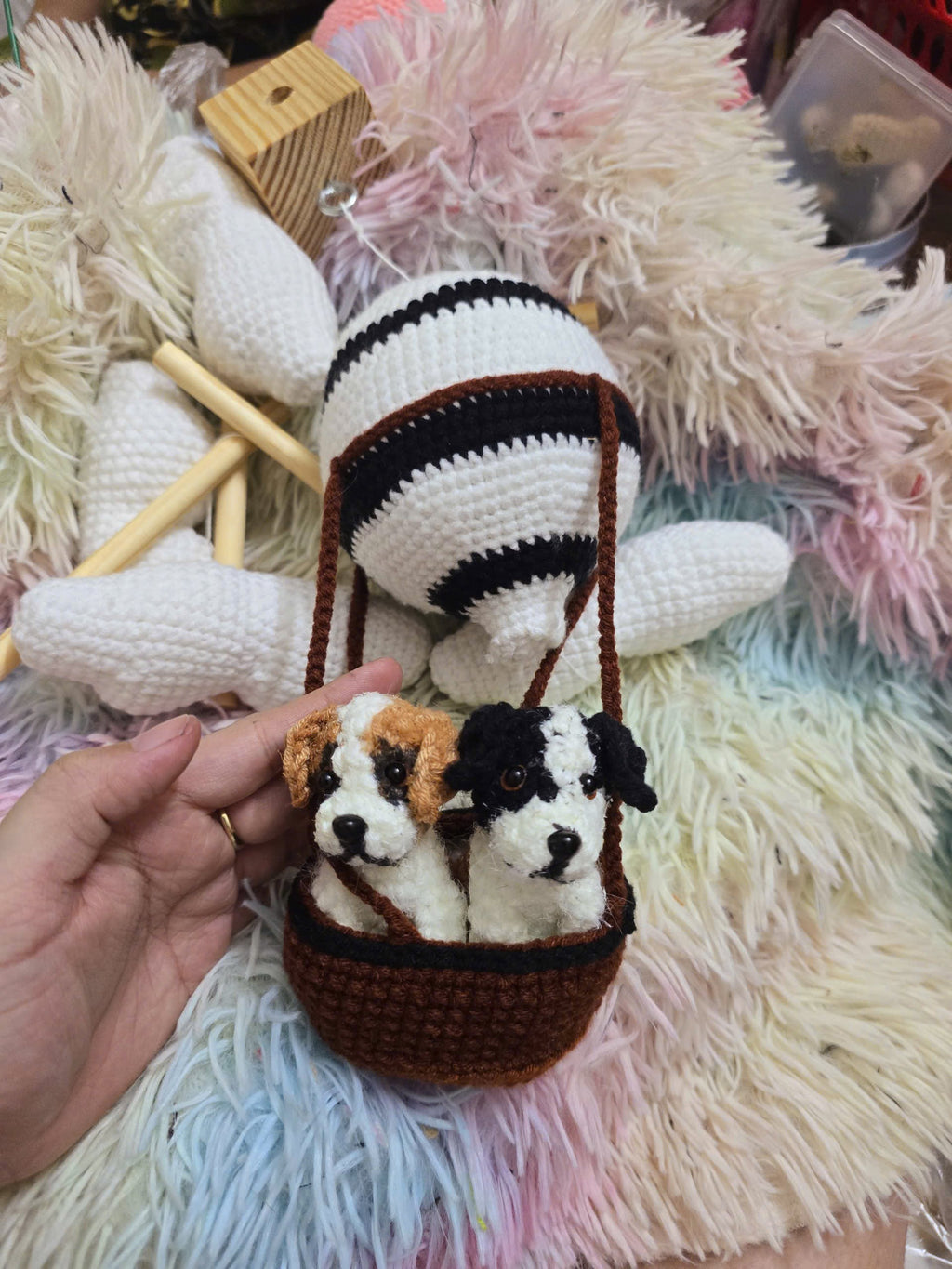 Pet Balloon | Personalized Crochet Pet Baby Mobile