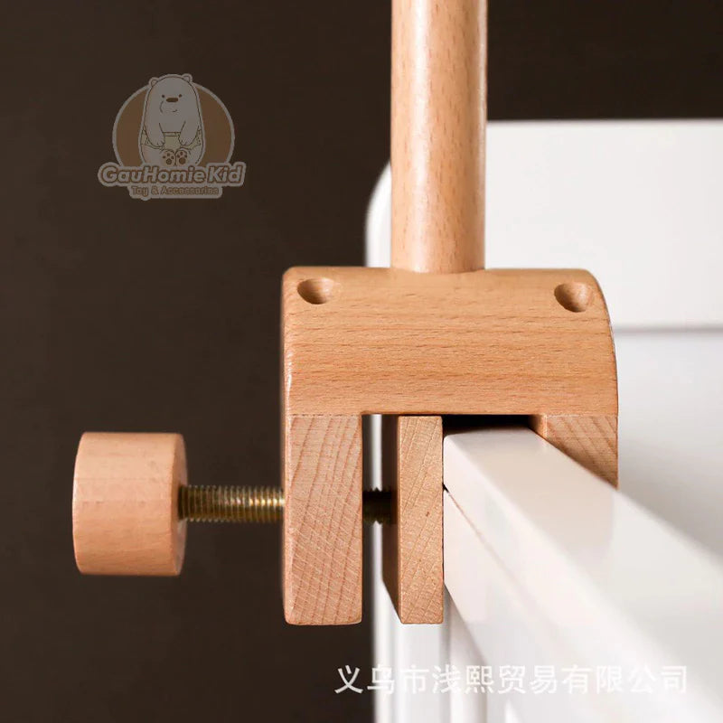 Natural Oak Baby Mobile Hanger