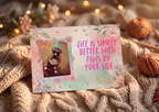 Personalized Crochet Doll for Pet with Photo Card “Life is simply better with paws by your side”
