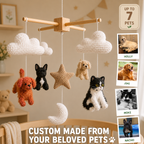 Pet Cloud | Personalized Crochet Pet Baby Mobile