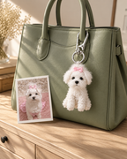 Pet Mini-Me | Personalized Crochet Bag Charm
