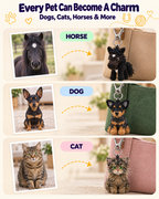 Pet Mini-Me | Personalized Crochet Bag Charm