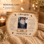 Personalized Crochet Doll with Photo Card “I Never Left You”